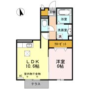 セントレ カーサの間取り画像