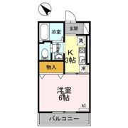 セジュール セトの間取り画像