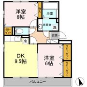クレセントの間取り画像
