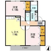 コンフォール竹松 Ⅲ棟の間取り画像