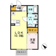 セジュールYAMAZAKI B棟の間取り画像