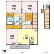 レジーナ富の原の間取り画像