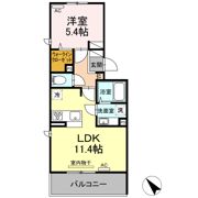 ボナール・ユキの間取り画像