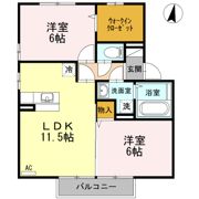 リザイア Ⅱの間取り画像