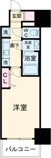 ディアレイシャス浅間町の間取り画像