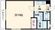 マリベール土橋の間取り画像