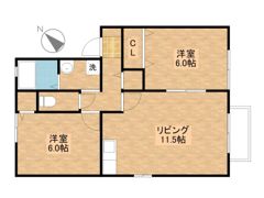 セジュールYMⅣの間取り画像
