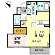 クレードル リヴの間取り画像