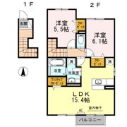エスターテ柊 Ⅱの間取り画像