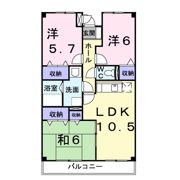 ルーシャス21の間取り画像