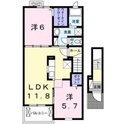 ボヌールBの間取り画像
