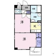 パレ・ソレイユAの間取り画像