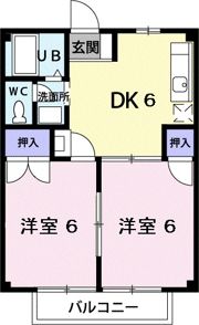 ニューシティ谷川の間取り画像