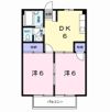 ハイツ平井の間取り画像