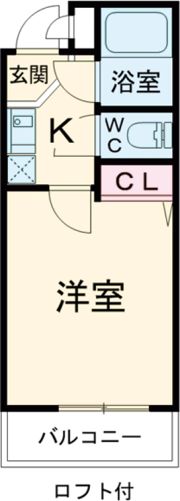 プレステージフジ狭山壱番館の間取り画像