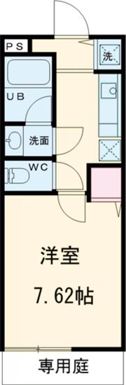カーサ ヴェルディの間取り画像