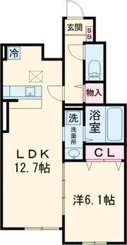 エルグランドパティオ 弐番館の間取り画像