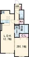 エルグランドパティオ 弐番館の間取り画像