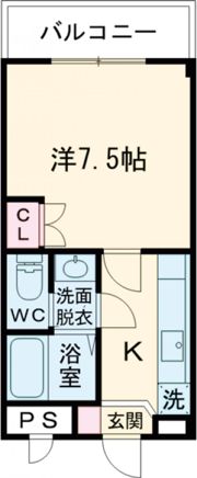 アメニティー水上の間取り画像