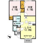 フォーレンおいらせBの間取り画像