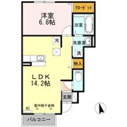 プルームガーデンの間取り画像