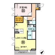 エースコート Ⅰの間取り画像