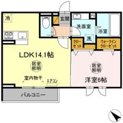 エースコート Ⅱの間取り画像