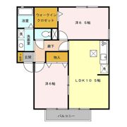 メルベーユ･メゾンの間取り画像