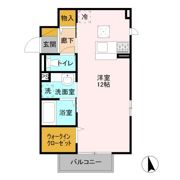 La Luce奏の杜(ﾗ ﾙｰﾁｪ）の間取り画像