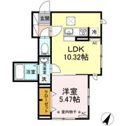 ファミユDの間取り画像