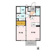Alice Garden NAKAJIMA A/Bの間取り画像