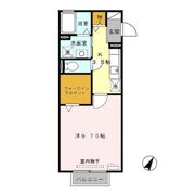 セジュール ベルの間取り画像