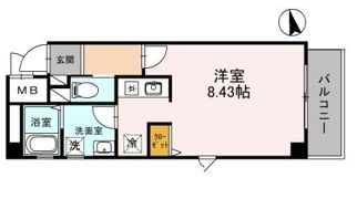 ONLY ONE小花の間取り画像