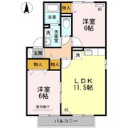 ボナール Ⅱ棟の間取り画像