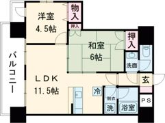 高砂スクエアビルの間取り画像