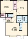 ガルデニアの間取り画像