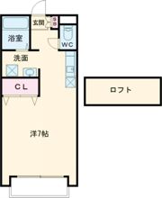 ベルリード柏原の間取り画像