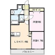 ウィリングネクストの間取り画像