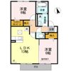 レスペート B棟の間取り画像