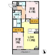 ドルフオーベンの間取り画像