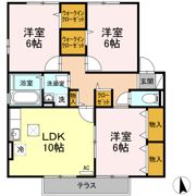 アムール A棟の間取り画像
