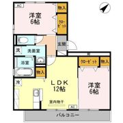 グランパルクの間取り画像