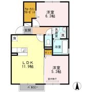 ウイングMH B棟の間取り画像