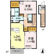 D-room帯山の間取り画像