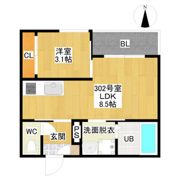 REGALEST Sowaka則武の間取り画像