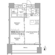 ザ・パークハビオ代々木初台の間取り画像
