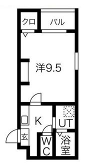 エヌエムサンカンテキャトフD棟の間取り画像