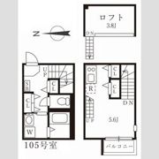 ハーモニーテラス上石川町Ⅱの間取り画像