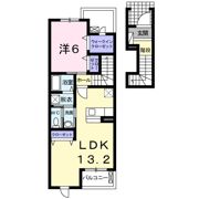 ジェルメ・メゾンM．3号館の間取り画像