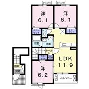 アルドーレⅠの間取り画像